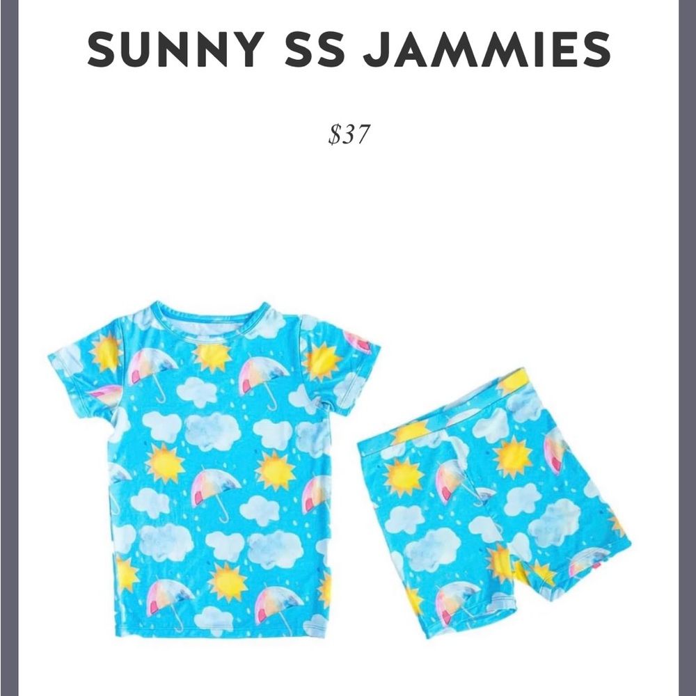 Birdie bean sunny 2pc pajama